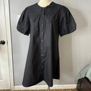 Elegant Black Mini Dress